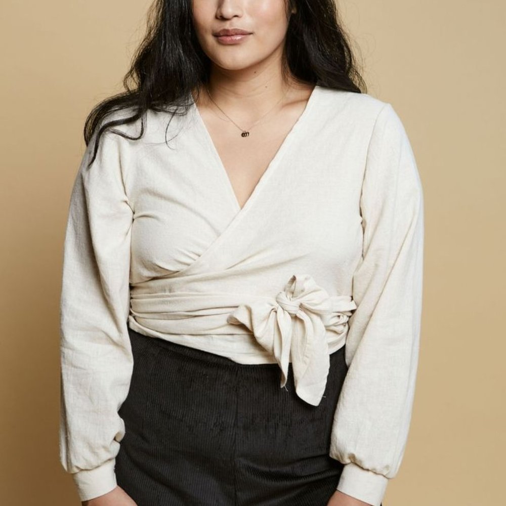 EMLEE Thea Top in Ivory (Size M)